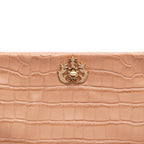 BOLSA CROSSBODY CINDY LOCKER BALM COURO OURO