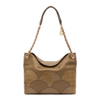 BOLSA MAREA PATCH SCALE SHOULDER PISTACHE