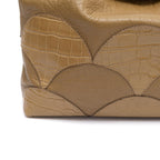 BOLSA MAREA PATCH SCALE SHOULDER PISTACHE