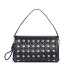 BOLSA POUCH TRESSÊ MAXI SOFT NOITE PALHA DAMIER NATURAL