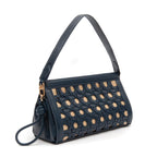 BOLSA POUCH TRESSÊ MAXI SOFT NOITE PALHA DAMIER NATURAL