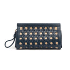 BOLSA POUCH TRESSÊ MAXI SOFT NOITE PALHA DAMIER NATURAL