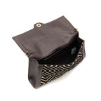BOLSA TOP HANDLE TAPECARIA BORDADA