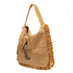 BOLSA HOBO PALHA OURO LAGOSTA