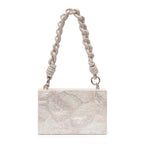 BOLSA CLUTCH MADREPÉROLA  RETANGULAR - DIONE MADRECLARA