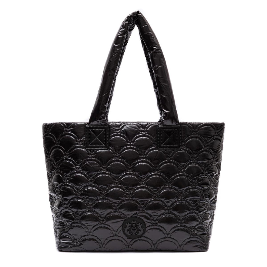 MAXI TOTE PUFFER NYLON PRETO