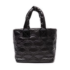 MINI TOTE PUFFER NYLON PRETO