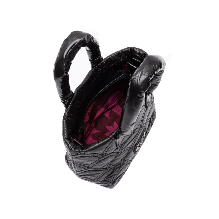 MINI TOTE PUFFER NYLON PRETO