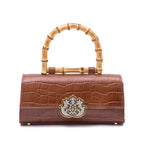 BOLSA TOP HANDLE EAST  WEST  MAXI CROCO PECAN