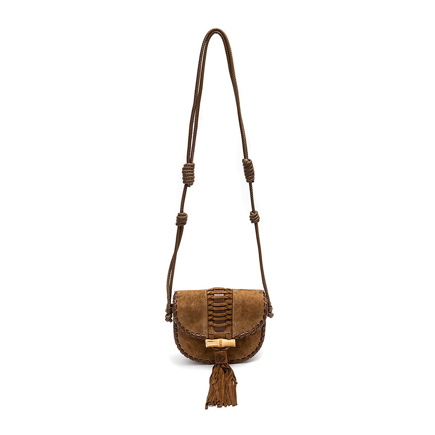 BOLSA BOX ZAIRA NEW CROCO CAMURÇA MASCAVO