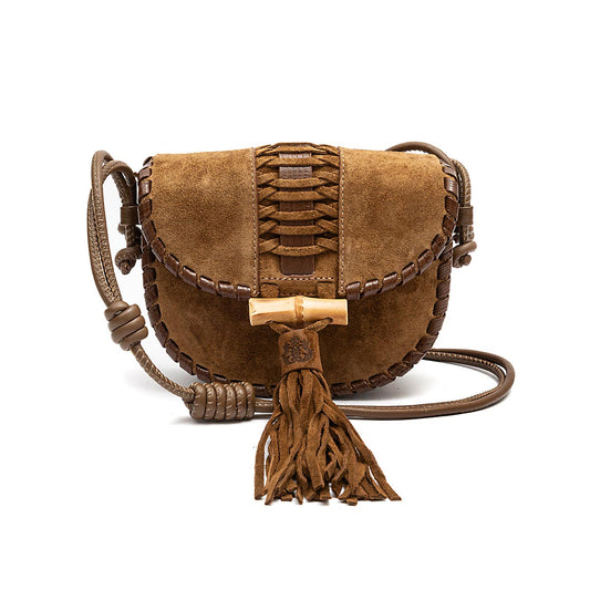 BOLSA BOX ZAIRA NEW CROCO CAMURÇA MASCAVO