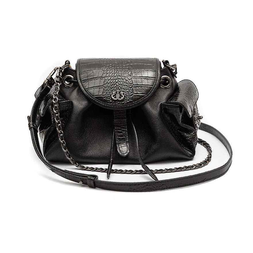 ANNE MARIE SUEDE CROSSBODY BAG