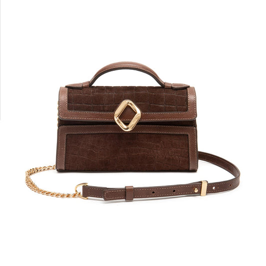 BOLSA TOPHANDLE AURORA CAFÉ BROWNIE