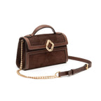 BOLSA TOPHANDLE AURORA CAFÉ BROWNIE
