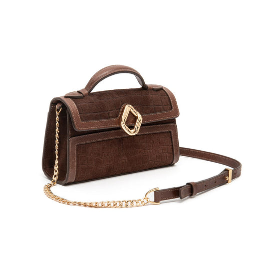 BOLSA TOPHANDLE AURORA CAFÉ BROWNIE
