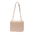 BOLSA BOX BAG AURORA NEW CROCO NEVOA OURO