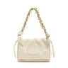 BOLSA FLAP DAYSE EM COURO BODAN CHANTILLY OURO