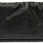 BOLSA FLAP DAYSE EM COURO BODAN PRETO ONIX