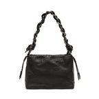 BOLSA FLAP DAYSE EM COURO BODAN PRETO ONIX
