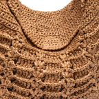 BOLSA HOBO OPHELIA LATTE ARGILA CAFE LEITE
