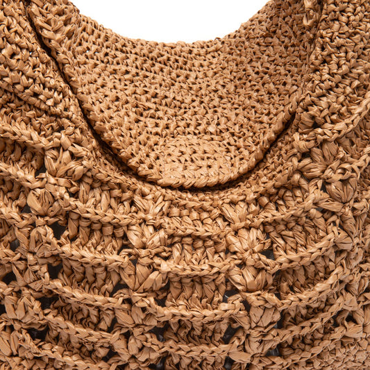 OPHELIA LATTE CLAY COFFEE MILK HOBO BAG