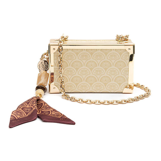 BOLSA CLUTCH TRUNK SIRENA PEQUENA  MONOGRAMA CANVAS