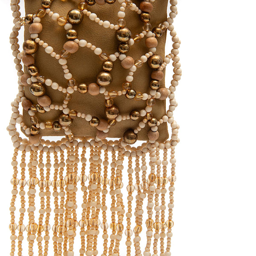 BOLSA CASE CONTAS CROSSBODY OURO