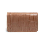 BOLSA CARTEIRA COM CORRENTE TRANSVERSAL FOREVER CAIMAN ARGILA