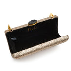 CLUTCH CASE PRETO/BRONZE