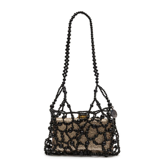 CLUTCH CASE PRETO/BRONZE