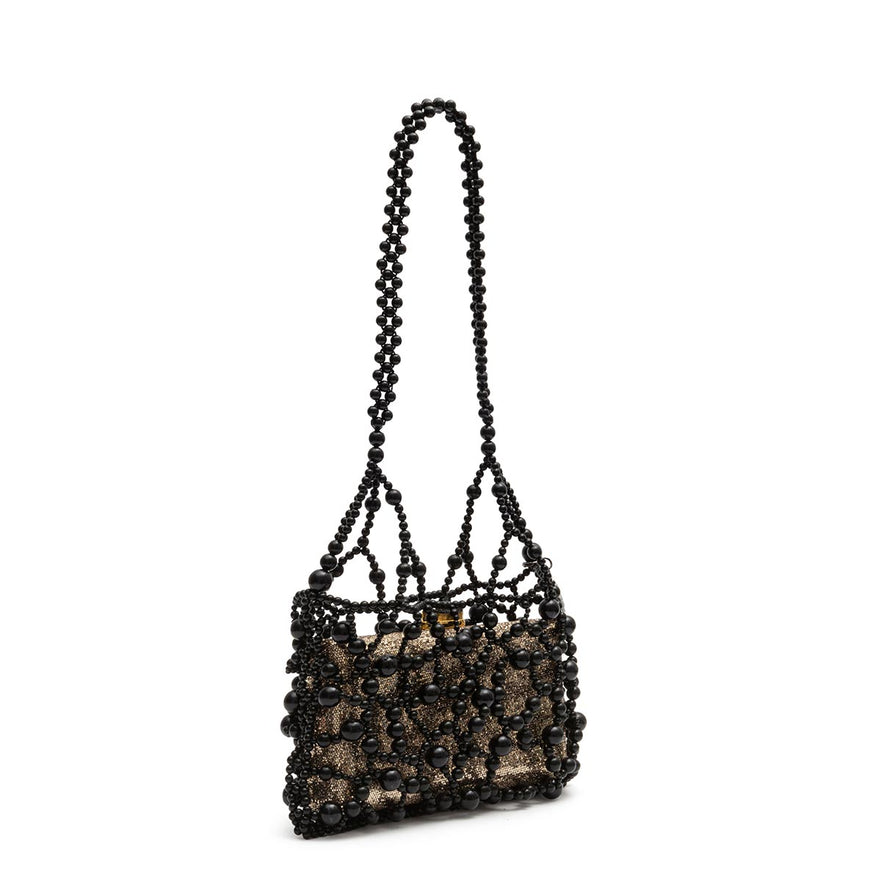 CLUTCH CASE PRETO/BRONZE