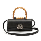 BOLSA TOP  HANDLE EAST WEST CAVIAR PRETO