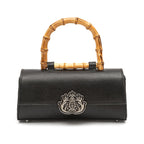 BOLSA TOP  HANDLE EAST WEST CAVIAR PRETO