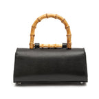 BOLSA TOP  HANDLE EAST WEST CAVIAR PRETO