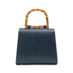 BOLSA TOP HANDLE MÉDIA CAVIAR NOITE