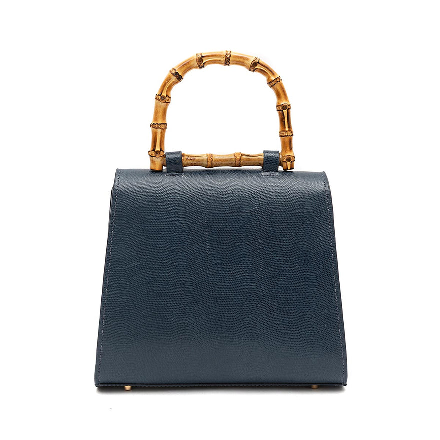 BOLSA TOP HANDLE MÉDIA CAVIAR NOITE