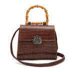Bolsa Top Handle Mini Isla MAXI CROCO EXPRESSO