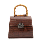 Bolsa Top Handle Mini Isla MAXI CROCO EXPRESSO