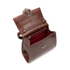 Bolsa Top Handle Mini Isla MAXI CROCO EXPRESSO