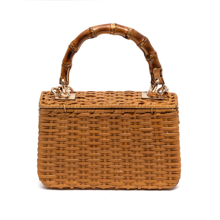 TOP HANDLE RATTAN NATURAL