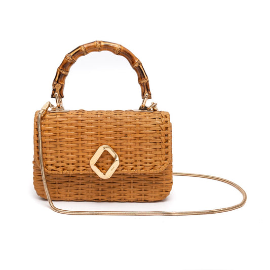 TOP HANDLE RATTAN NATURAL