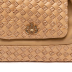 BOLSA TOTE DHALIA TRESSE DE RÁFIA MACADAMIA