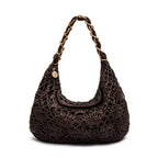 LE BON CROCHET HOBO MAXI RAFFIA ESPRESSO BAG