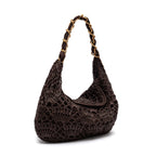 BOLSA LE BON CROCHET HOBO MAXI RÁFIA EXPRESSO