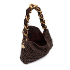 BOLSA LE BON CROCHET HOBO PEQUENA EXPRESSO