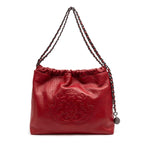 DAYSE HOBO RED LEATHER BAG