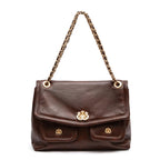 BOLSA FLAP DAHLIA MULTIPOCKETS ESTONADO PINHÃO