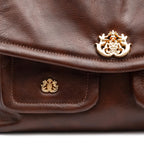 BOLSA FLAP DAHLIA MULTIPOCKETS ESTONADO PINHÃO