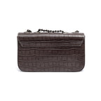 BOLSA ANNE EM COURO EXPRESSO ONIX