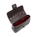 BOLSA ANNE EM COURO EXPRESSO ONIX